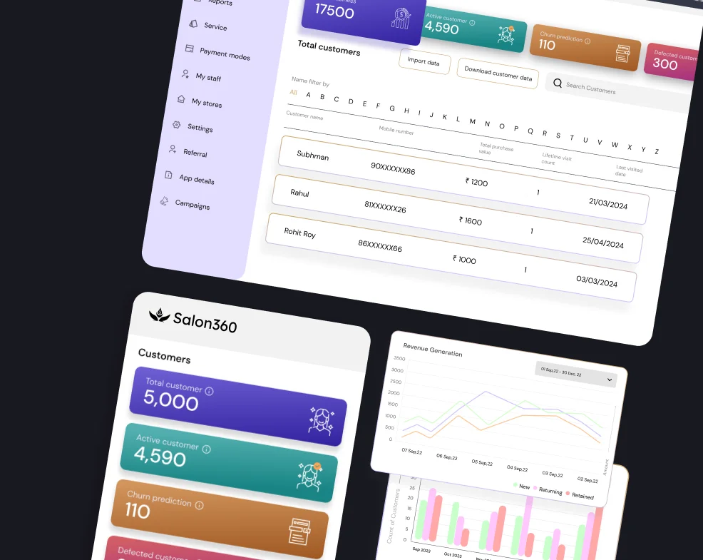 Customer Dashboard