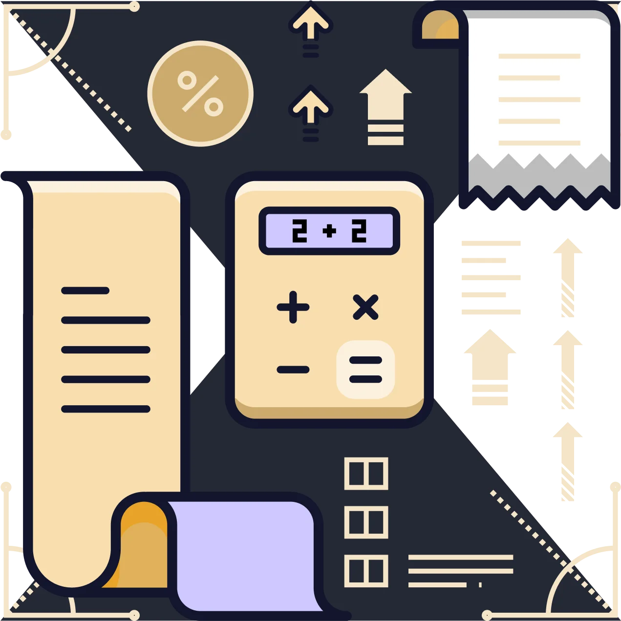 Calculative Icons Image