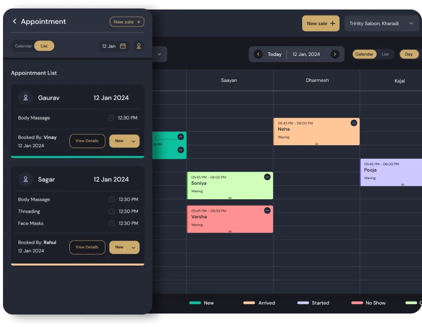 Appointment Booking Dashboard