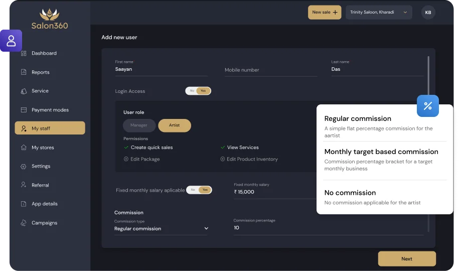 Staff Management Dashboard